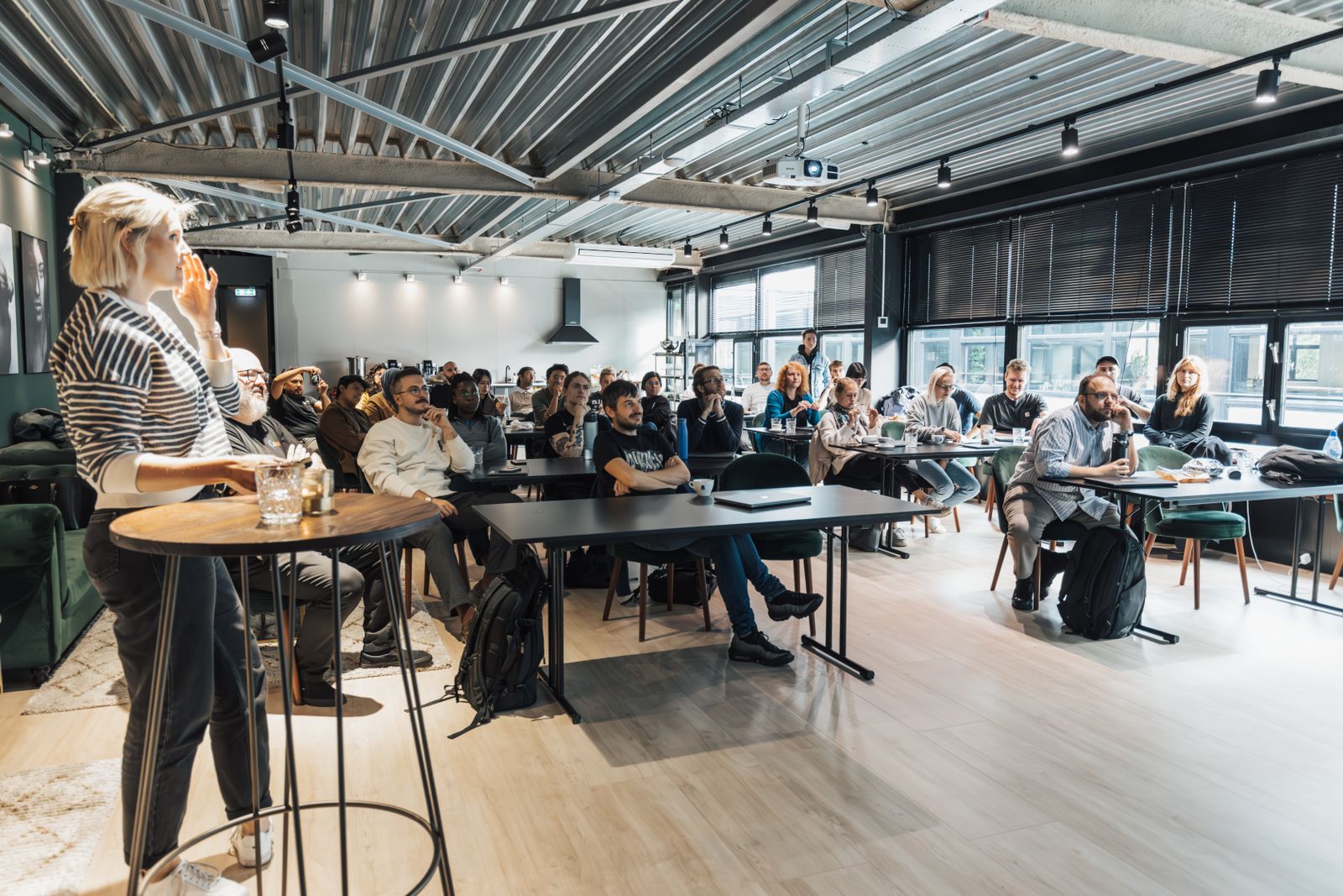 A Saturday first-time buyer workshop in a library community room