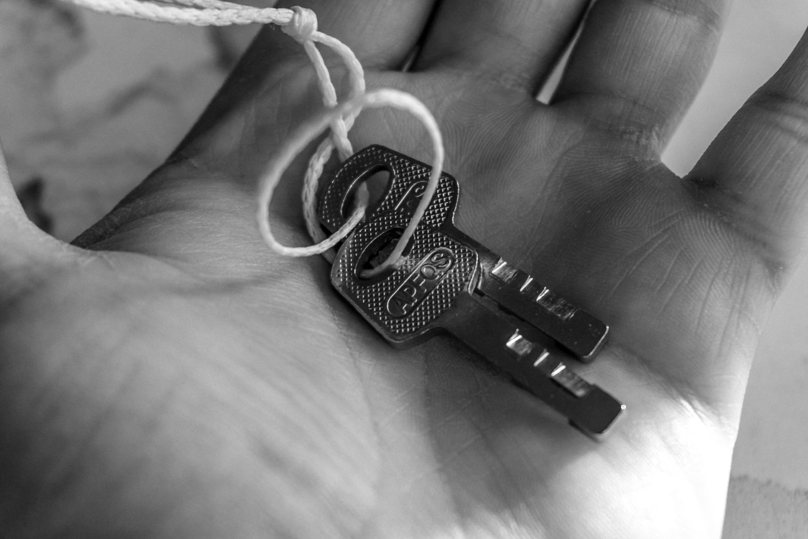House keys handed over at closing