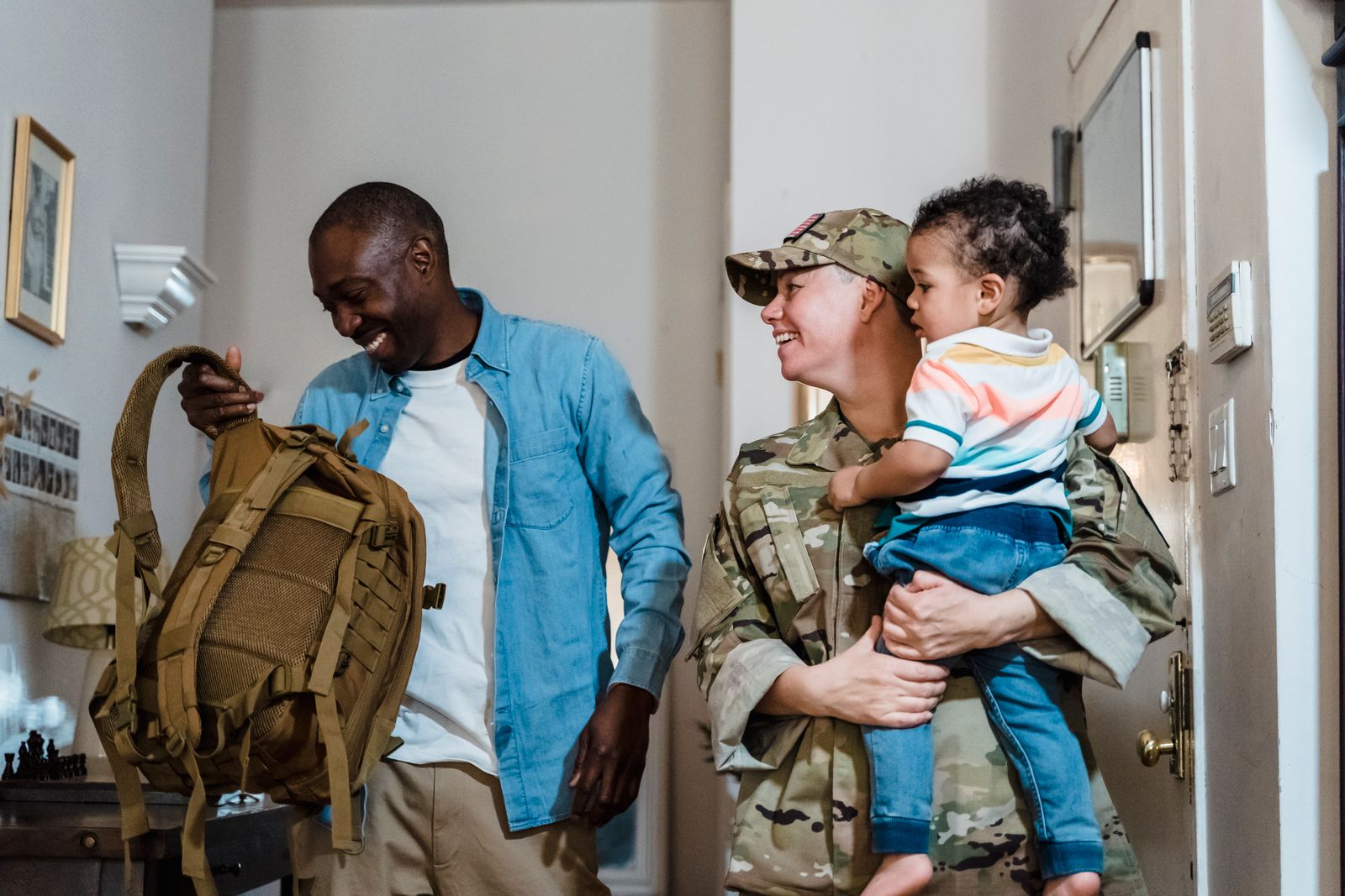 Air Force technical sergeant in Four Hills
